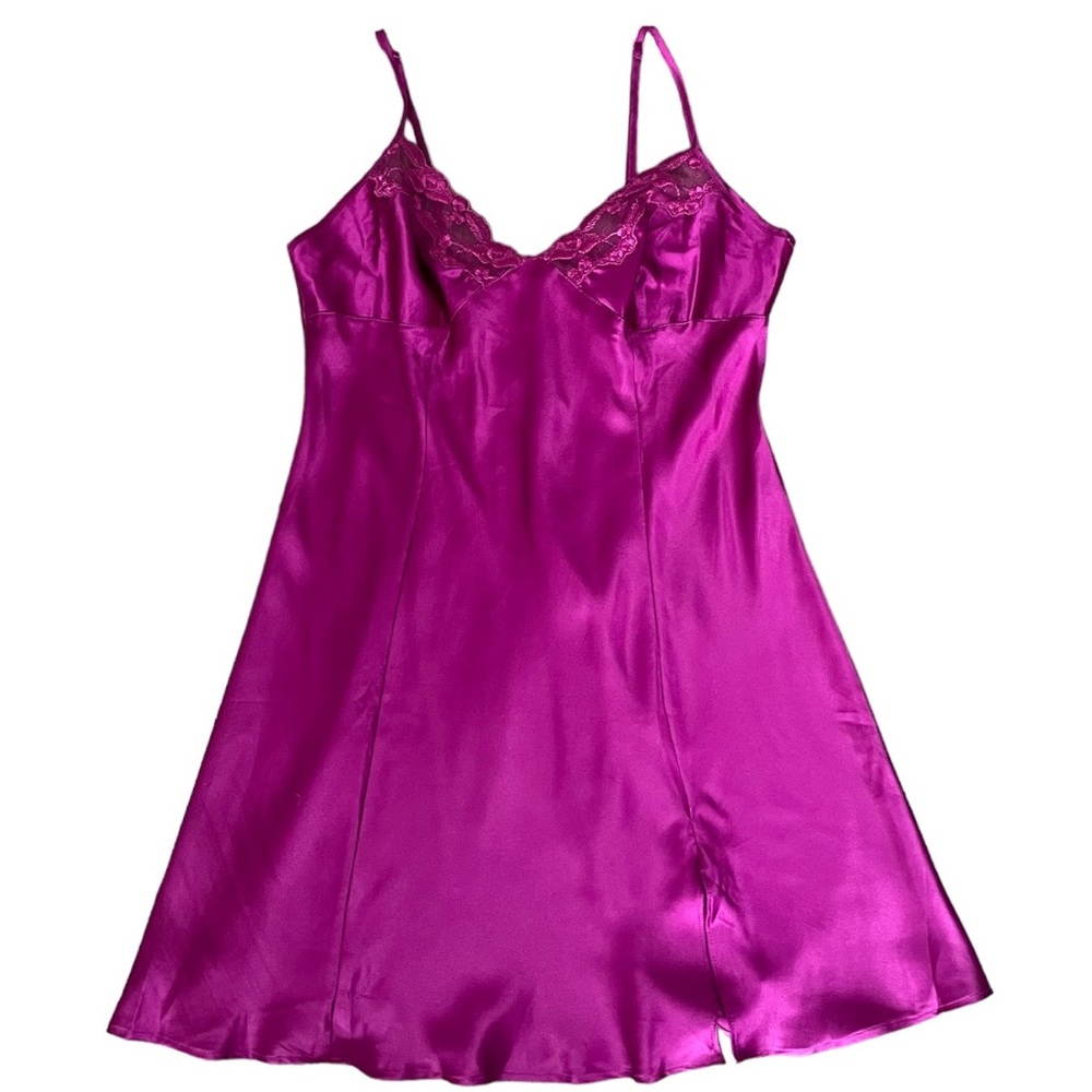 90’s Vintage Untagged pink slip dress